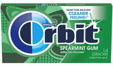 Orbit Gum 21484 Chewing Gum, Spearmint Flavor